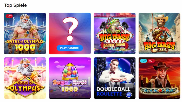 Rooli Casino games