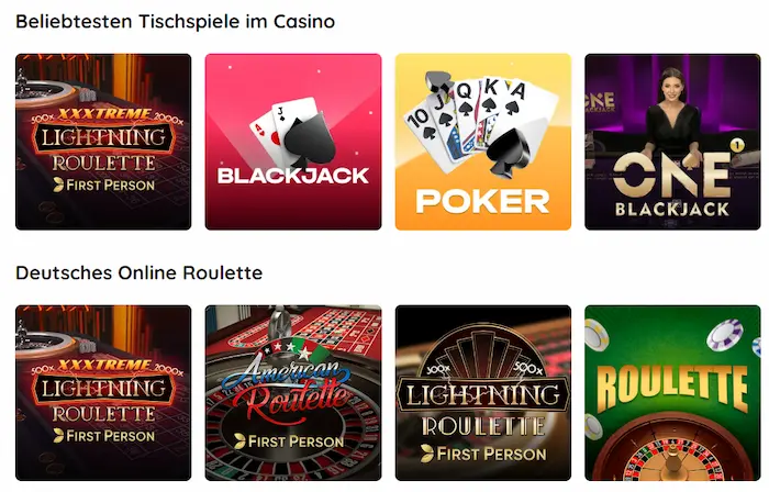 Rooli Casino tisch